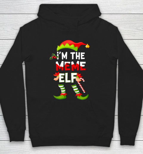 I m The Meme Elf Christmas Matching Pajamas Hoodie