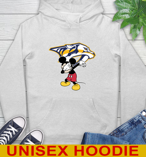 Nashville Predators NHL Hockey Dabbing Mickey Disney Sports Hoodie