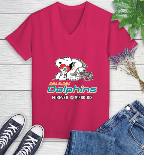 NFL The Peanuts Movie Snoopy Forever Win Or Lose Football Miami Dolphins 85