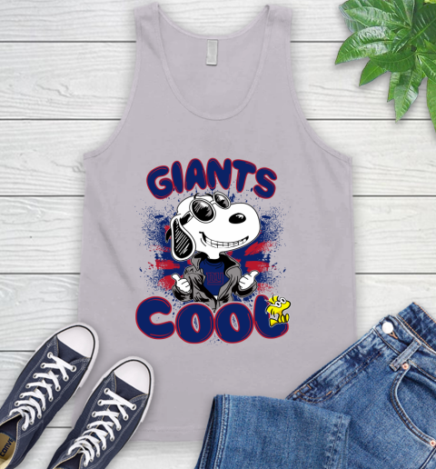NFL Football New York Giants Cool Snoopy Shirt Tank Top 3