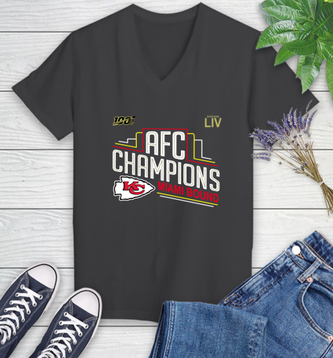 AFC Champions Kansas City Chiefs 2019  2020 Shirt 77