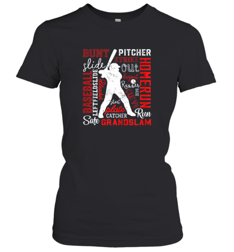 Baseball Shirt For Boys Men Gift Batter Pitcher Catcher Women's T-Shirt