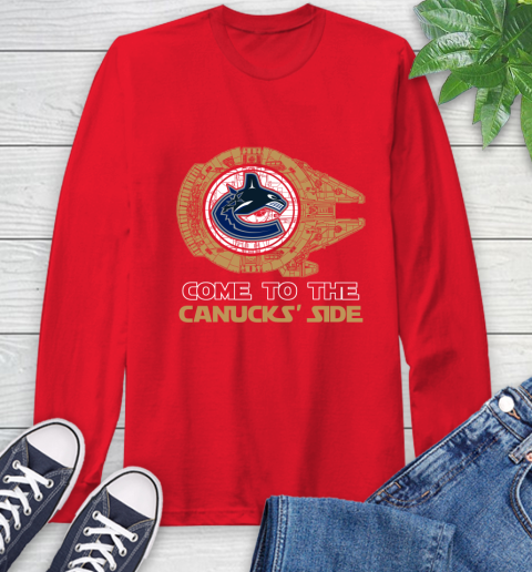NHL Come To The Vancouver Canucks Wars Hockey Sports Long Sleeve T-Shirt 11