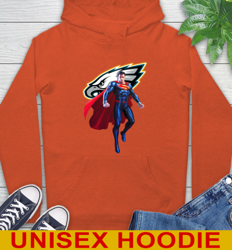 NFL Superman DC Sports Football Philadelphia Eagles Hoodie 5