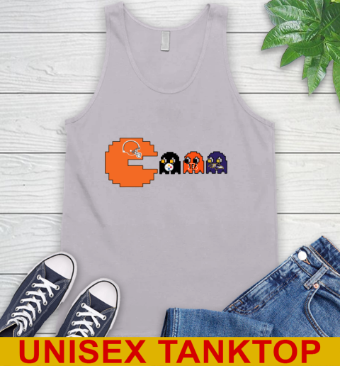 Cleveland Browns NFL Football Pac Man Champion Tank Top 4