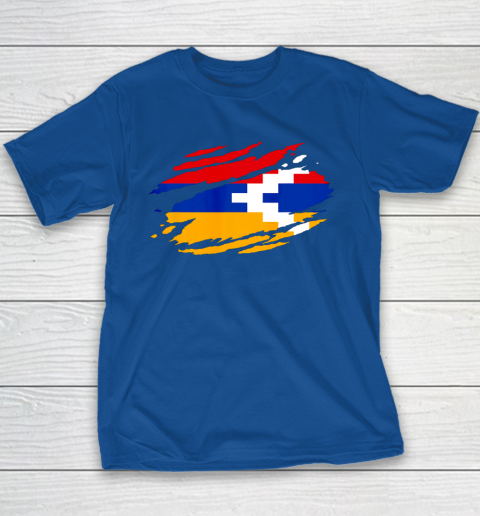 Artsakh Flag Proud Artsakh Support Artsakh Strong Armenia Youth T-Shirt 6