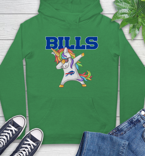 Buffalo Bills NFL Football Funny Unicorn Dabbing Sports Hoodie 8