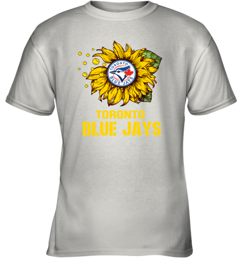 Toronto Blue Jays Sunflower Mlb Baseball Youth T-Shirt