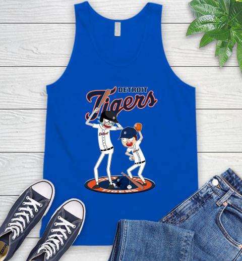 MLB Detroit Tigers Rick And Morty Baseball 74
