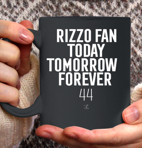 Anthony Rizzo Tshirt Fan Today Tomorrow Forever Gameday Ceramic Mug 11oz