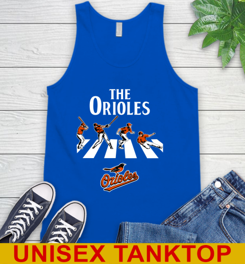 MLB Baseball Baltimore Orioles The Beatles Rock Band Shirt Tank Top 4