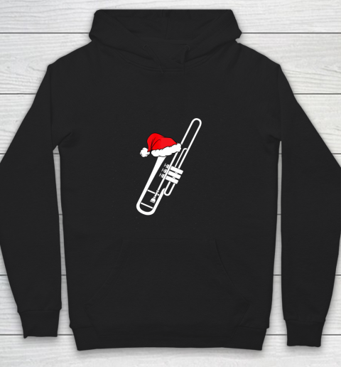 Christmas Gift Trombone Santa Trombone Funny Xmas Pajama Hoodie