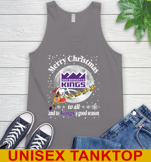 Sacramento Kings Merry Christmas To All And To Kings A Good Season NBA Basketball Sports Tank Top 6