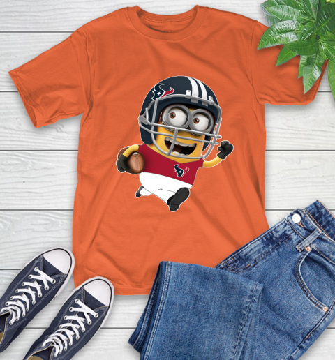 NFL Houston Texans Minions Disney Football Sports T-Shirt 5