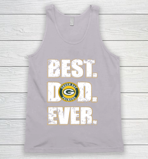 NFL Green Bay Packers Football Best Dad Ever Family Shirt Tank Top 3