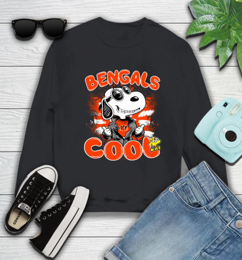 NFL Football Cincinnati Bengals Cool Snoopy Shirt Sweatshirt