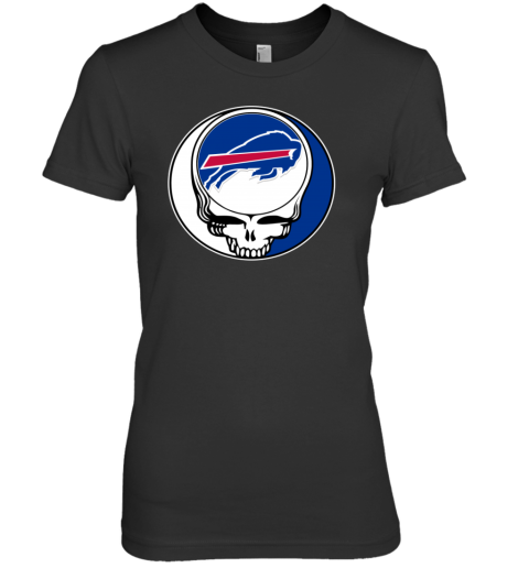 Buffalo Bills Skull Premium Women's T-Shirt