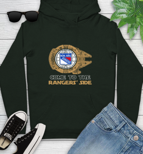 NHL Come To The New York Rangers Wars Hockey Sports Youth Hoodie 14