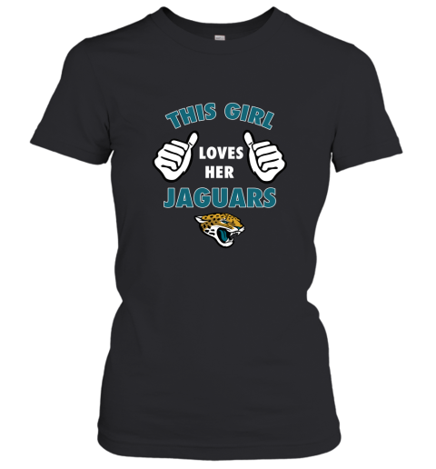 This Girl Loves Her Jacksonville Jaguars Women's T-Shirt