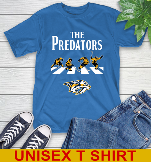 NHL Hockey Nashville Predators The Beatles Rock Band Shirt T Shirt