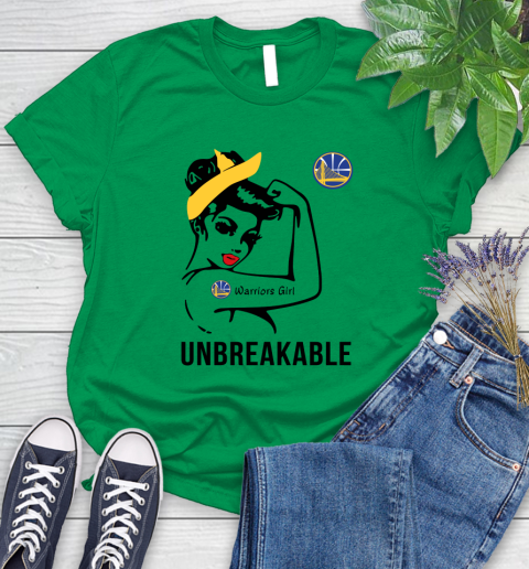 NBA Golden State Warriors Girl Unbreakable Basketball Sports Women's T-Shirt 4
