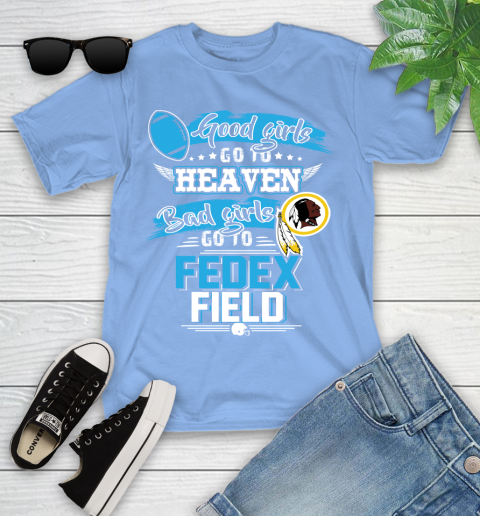 Washington Redskins NFL Bad Girls Go To Fedex Field Shirt Youth T-Shirt 15
