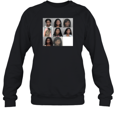 City Girls' Jt Wearing Jt's 8 Mugshots Sweatshirt