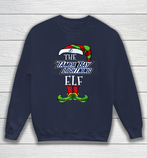 Tampa Bay Lightning Christmas ELF Funny NHL Sweatshirt 2
