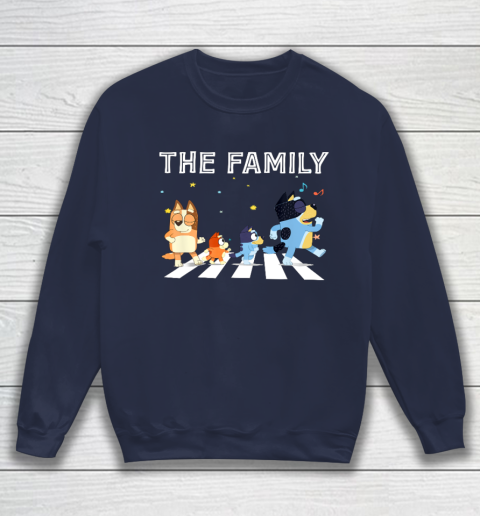 The Heeler Family Bluey Dad Mom For Lover Sweatshirt 2
