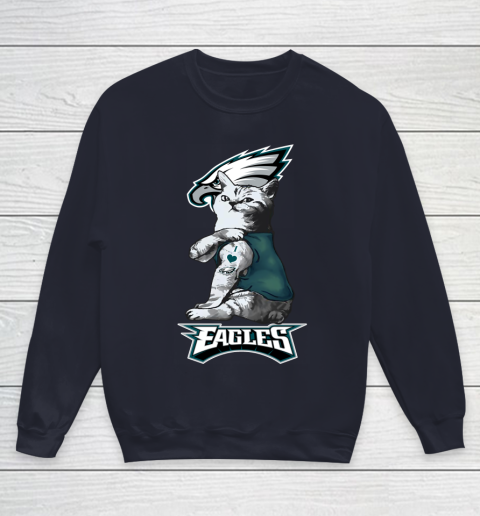 Philadelphia eagles youth sweatshirt 2025