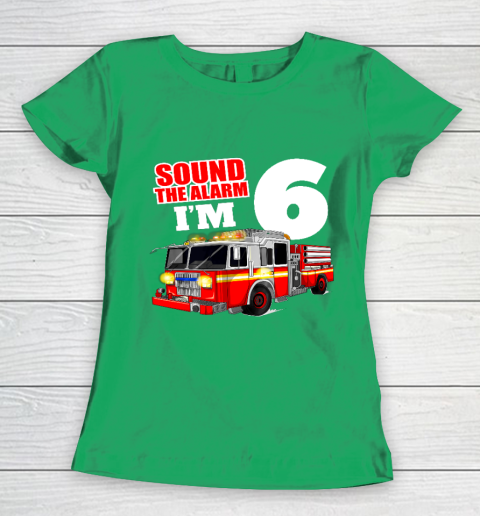 Kids Fire Truck 6th Birthday T Shirt Boy Firefighter 6 Year Old Kids Fire Truck 6th Birthday T Shirt Boy Firefighter 6 Year Old