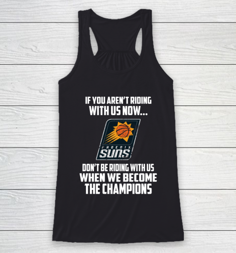 NBA Phoenix Suns Basketball We Become The Champions Racerback Tank