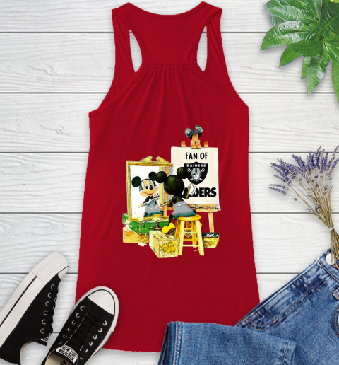 NFL Football Oakland Raiders Mickey Drawing Shirt 39