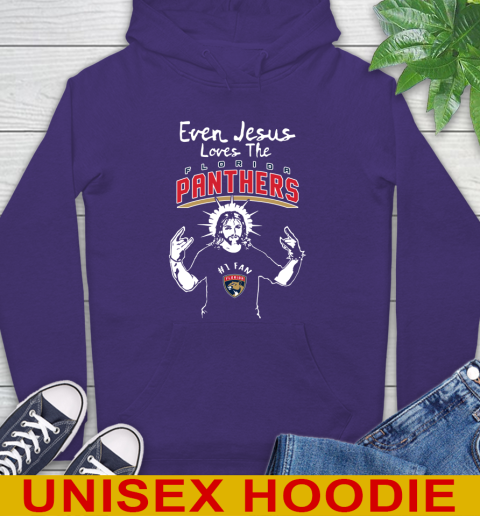 Florida Panthers NHL Hockey Even Jesus Loves The Panthers Shirt Hoodie 5
