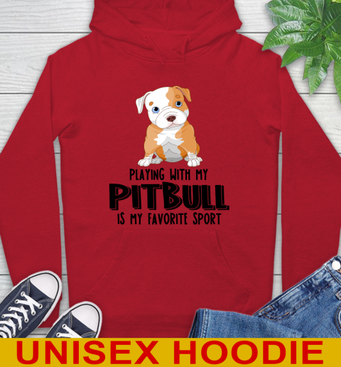 Playing with my pitbull is my favorite sport 21