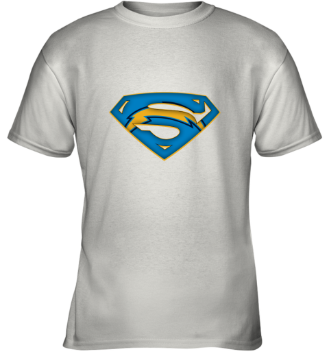 We Are Undefeatable The Los Angeles Chargers x Superman NFL Youth T-Shirt