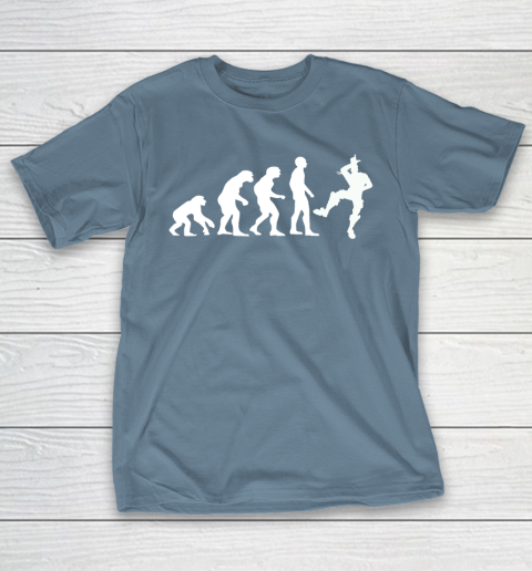Fortnite Tshirt Human Evolution Take That L Emote Dance T-Shirt 6