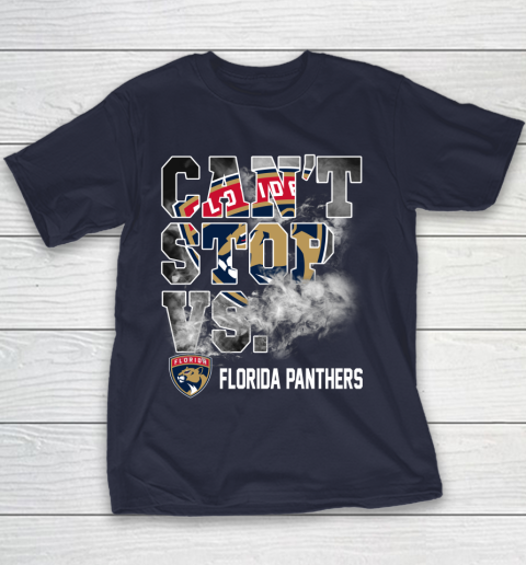 NHL Florida Panthers Hockey Can't Stop Vs Youth T-Shirt 2