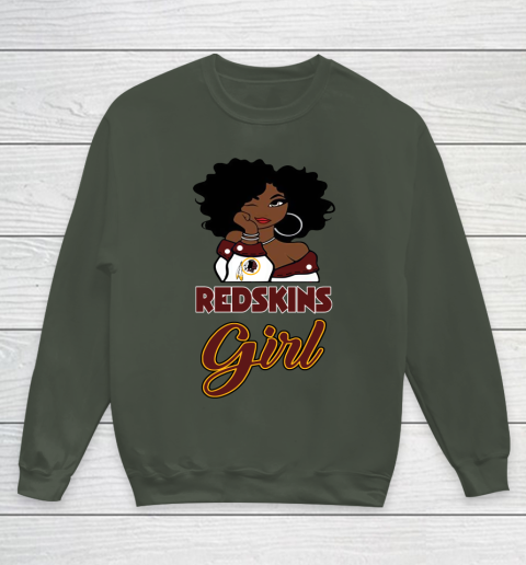 Washington Redskins Girl NFL Youth Sweatshirt 10