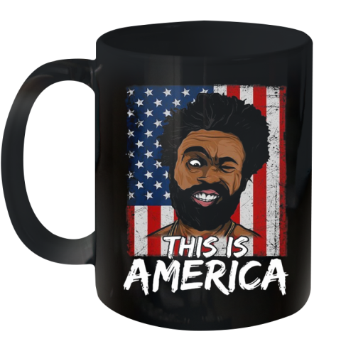 This Is America American Flag Veteran Independence Day Ceramic Mug 11oz