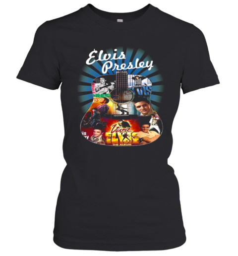 Elvis Presley Guitar The Album Women's T-Shirt