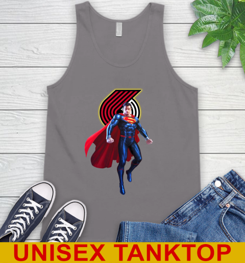 NBA Awesome Superman Basketball Sports Portland Trail Blazers 76