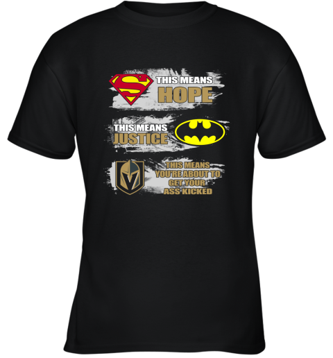 Vegas Golden Knights Kick Your Ass Youth T-Shirt