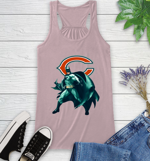 NFL Batman Football Sports Chicago Bears Racerback Tank 11