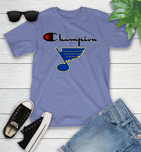 NHL Hockey St.Louis Blues Champion Shirt Youth T-Shirt 12