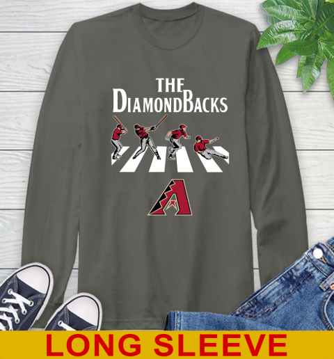 MLB Baseball Arizona Diamondbacks The Beatles Rock Band Shirt Long Sleeve T-Shirt 10