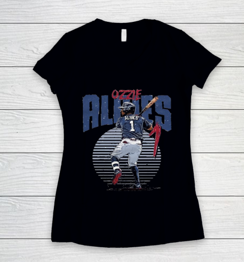 Ozzie Albies 1 Women's V-Neck T-Shirt