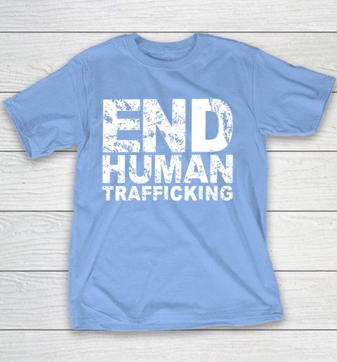 End Human Trafficking Shirt Youth T-Shirt 8