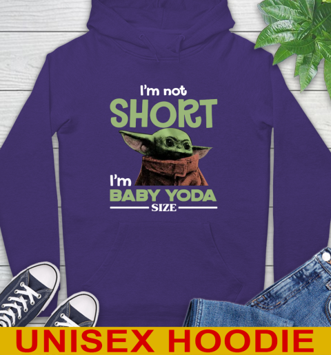 I'm Not Short I'm Baby Yoda Size Funny Star Wars Shirts 17