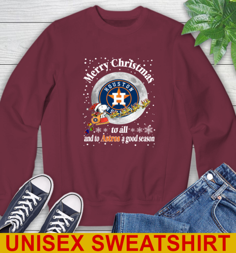 Houston Astros Merry Christmas To All And To Astros A Good Season MLB Baseball Sports Sweatshirt 6